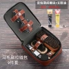 Shoe polish: Colorless leather shoe polish, shoe brush, no damage to shoes, soft suede leather shoe brush, horsehair brush, a perfect shoe polishing tool Specification image
